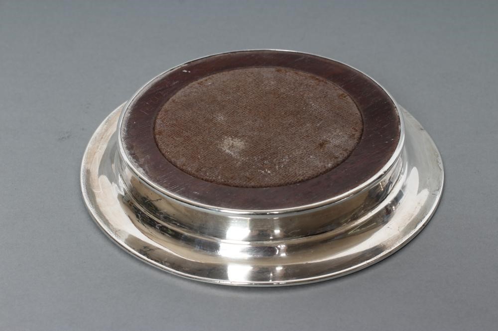 A GEORGE III SILVER SMALL STAND Image