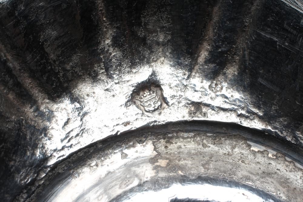 A PAIR OF GEORGE II SILVER CANDLESTICKS Image