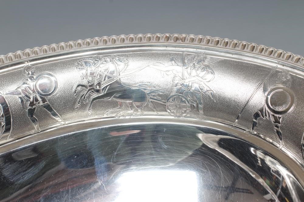 A VICTORIAN SILVER BASKET Image
