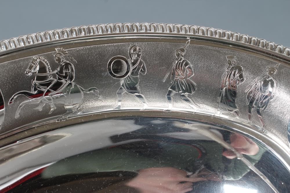 A VICTORIAN SILVER BASKET Image