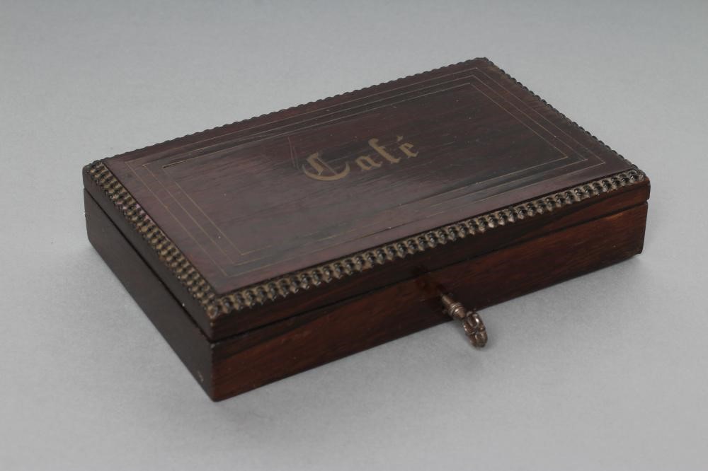 A SET OF SIX FRENCH SILVER GILT TEASPOONS Image