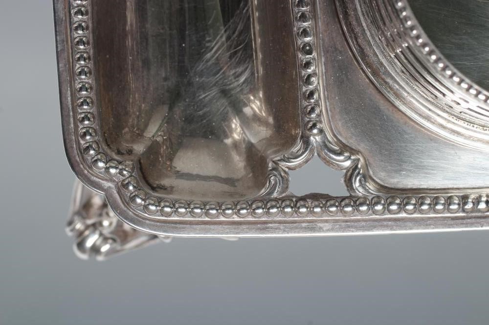 A GEORGE III SILVER DESK STANDISH Image