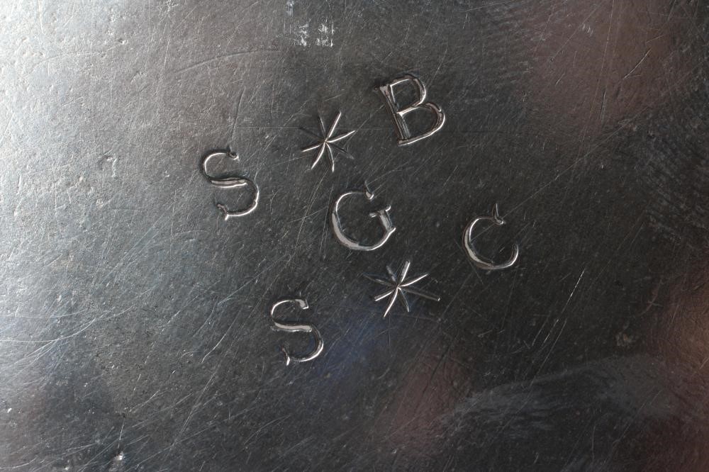 A PAIR OF GEORGE II SILVER WAITERS Image