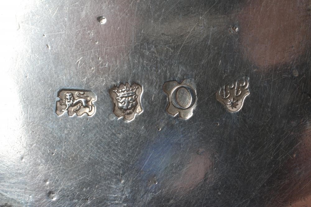 A PAIR OF GEORGE II SILVER WAITERS Image