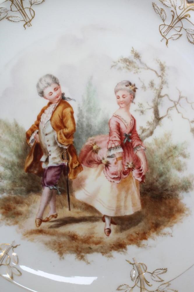 A PAIR OF KPM BERLIN PORCELAIN CABINET PLATES Image