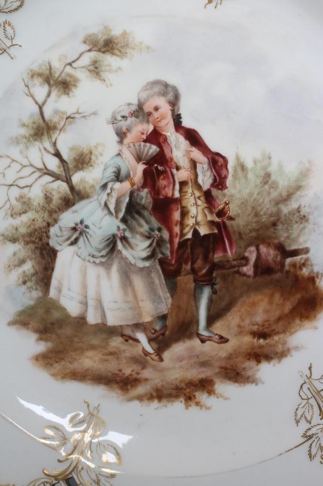 A PAIR OF KPM BERLIN PORCELAIN CABINET PLATES Image