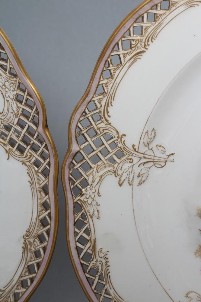 A PAIR OF KPM BERLIN PORCELAIN CABINET PLATES Image