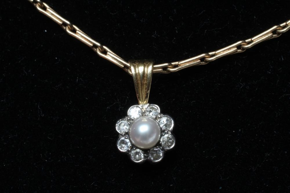 AN EDWARDIAN SPRAY BROOCH Image