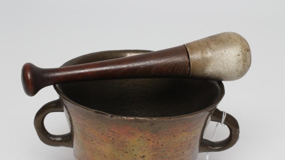 A BRONZE MORTAR Image