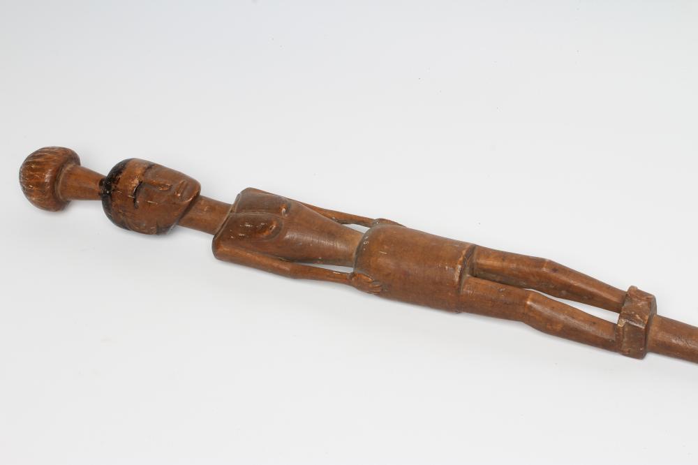 AN AFRICAN CEREMONIAL STAFF Image