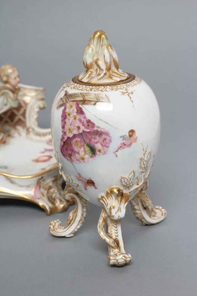 A BERLIN PORCELAIN DESK BLOTTER Image