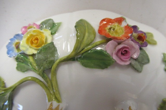 A MEISSEN PORCELAIN CABINET CUP AND SAUCER Image