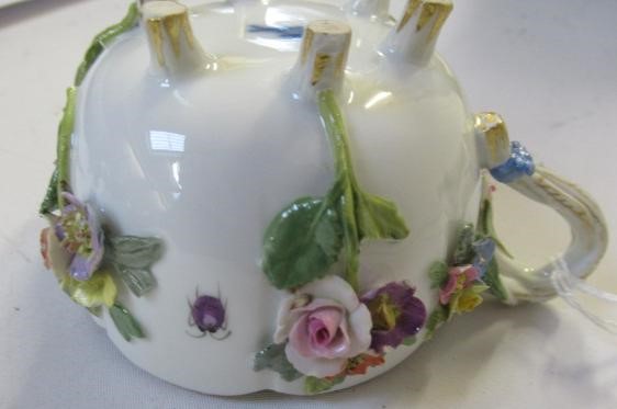 A MEISSEN PORCELAIN CABINET CUP AND SAUCER Image