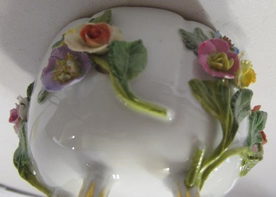 A MEISSEN PORCELAIN CABINET CUP AND SAUCER Image