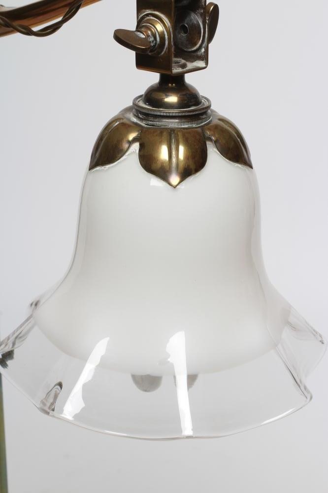 A BRASS DESK LAMP Image