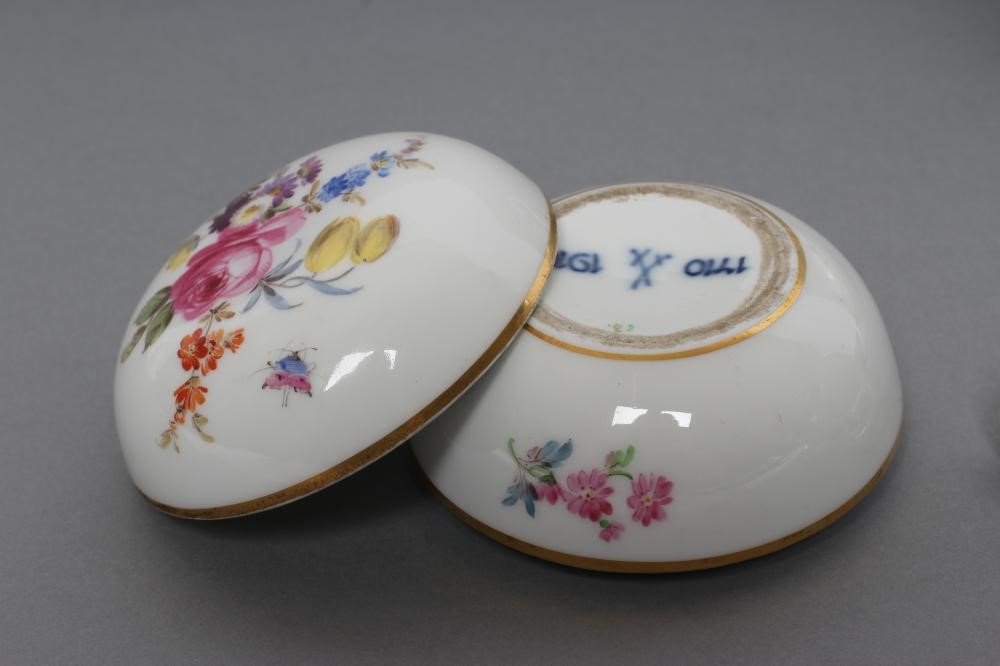 A MEISSEN PORCELAIN CUP AND SAUCER Image