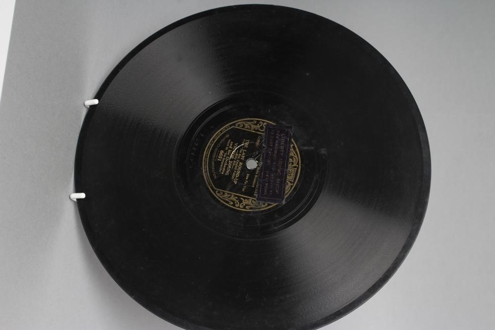 BILLIE HOLIDAY AND BENNY GOODMAN BLUE WAX COLUMBIA 78 R.P.M. RECORDS Image