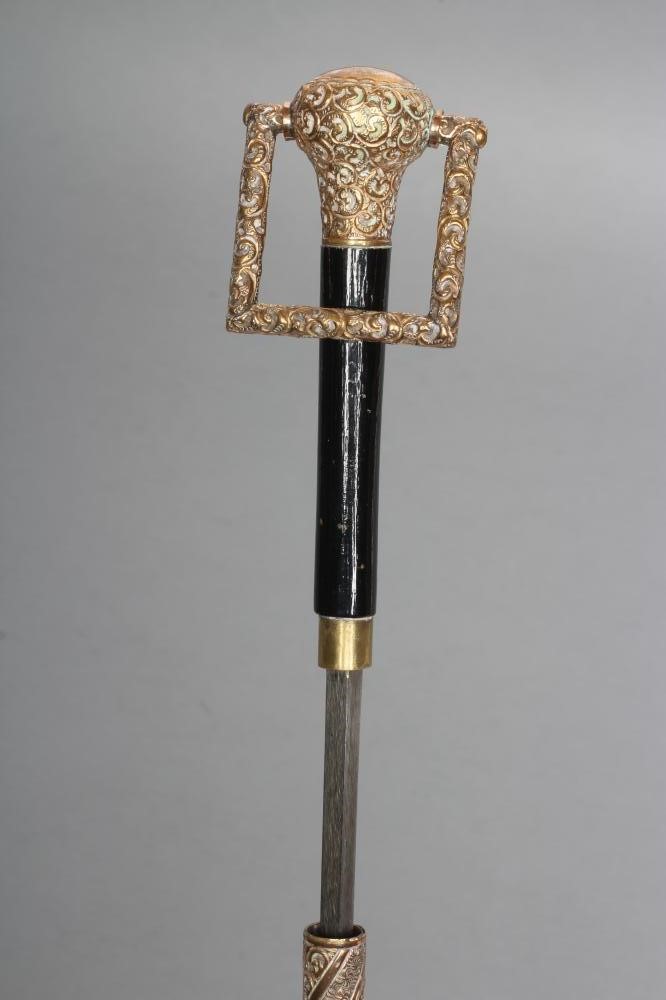 A FINE LATE VICTORIAN SWORD STICK Image