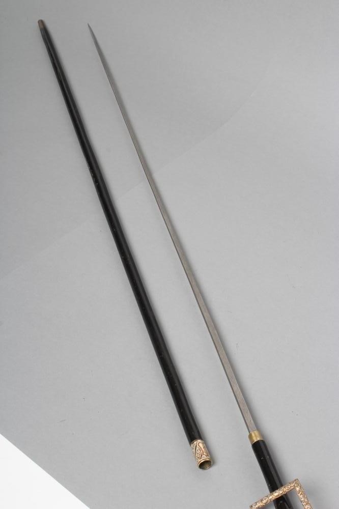 A FINE LATE VICTORIAN SWORD STICK Image
