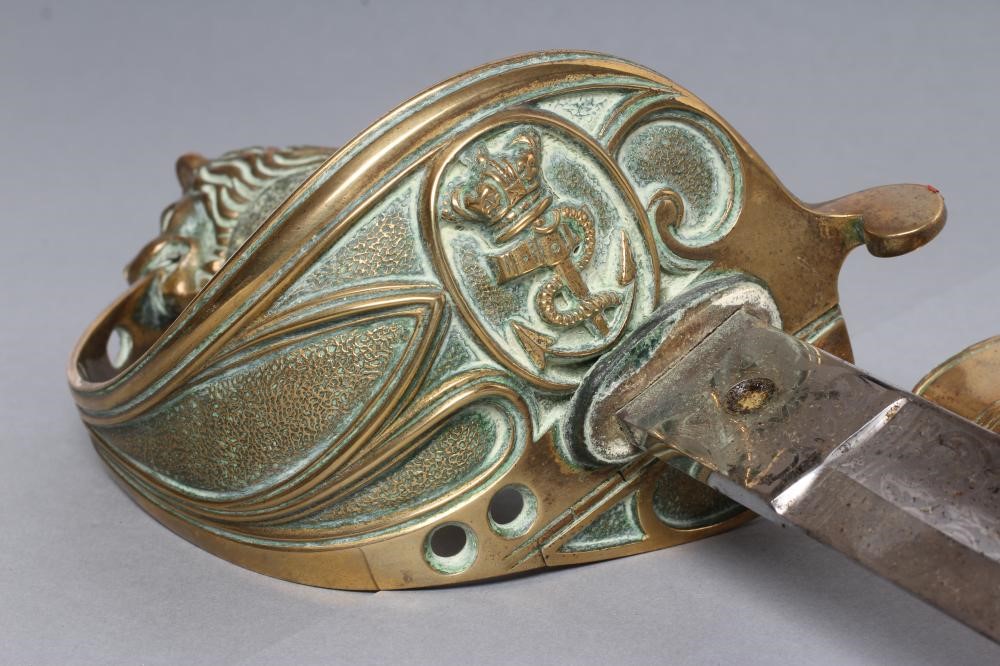 AN 1827 PATTERN NAVAL OFFICER'S SWORD Image
