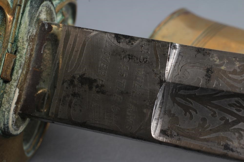 AN 1827 PATTERN NAVAL OFFICER'S SWORD Image