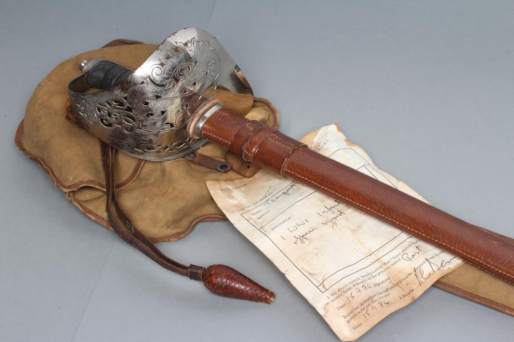 AN 1897 PATTERN INFANTRY OFFICER'S SWORD Image