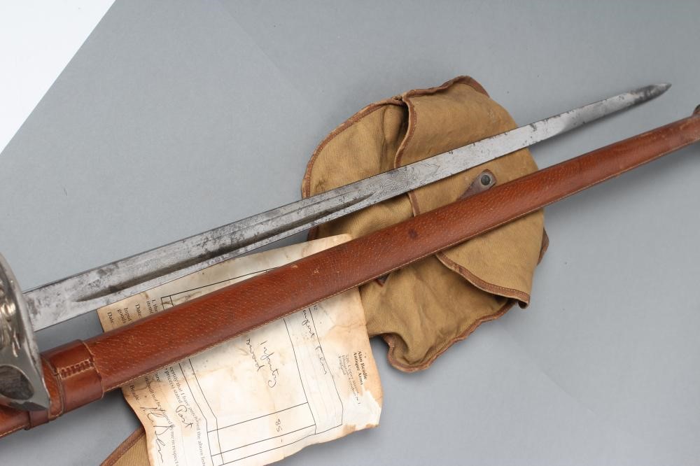 AN 1897 PATTERN INFANTRY OFFICER'S SWORD Image
