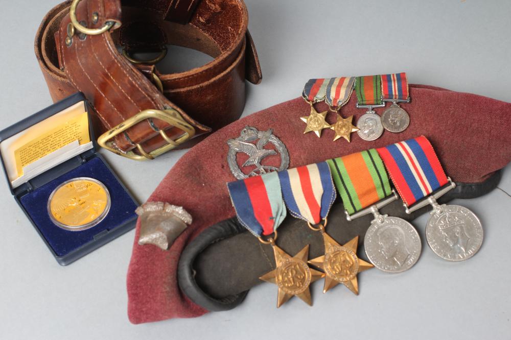 A FAMILY OF SECOND WORLD WAR MEDALS Image