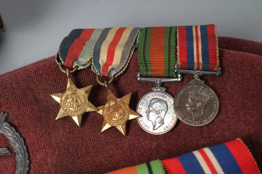 A FAMILY OF SECOND WORLD WAR MEDALS Image