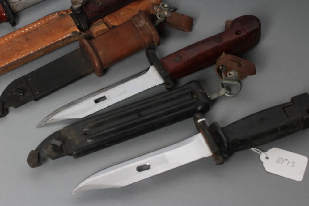 FOUR 20TH CENTURY BAYONETS Image