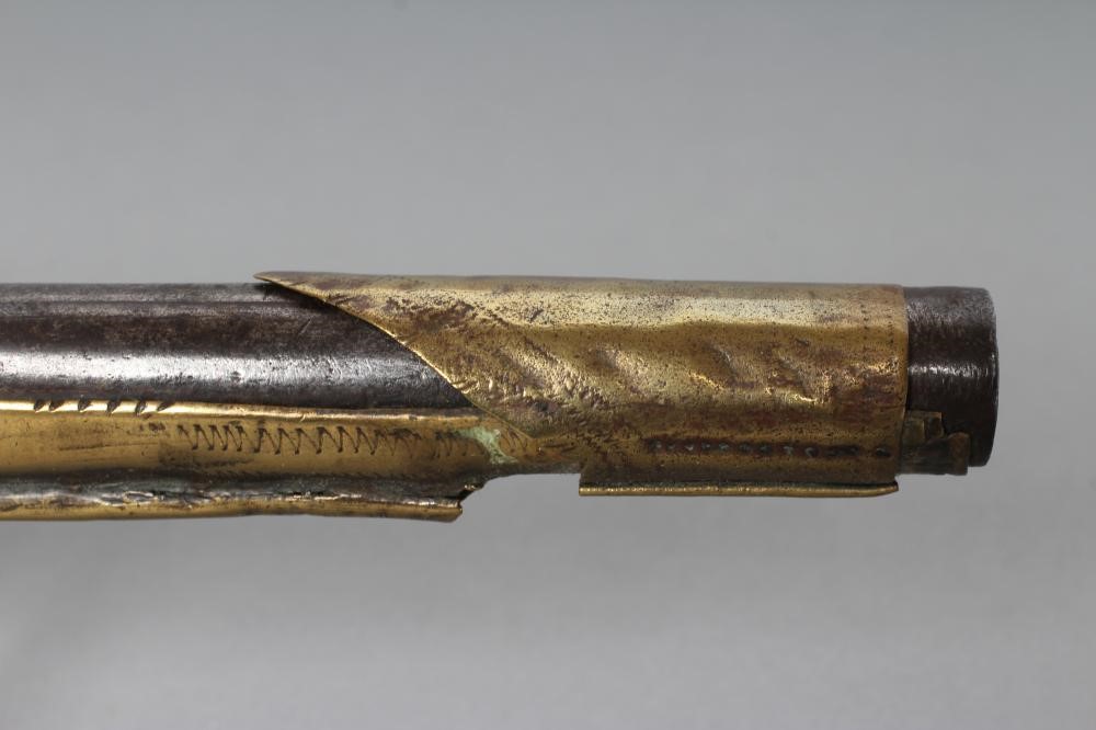 A INTERESTING ARABIAN FLINTLOCK PISTOL Image
