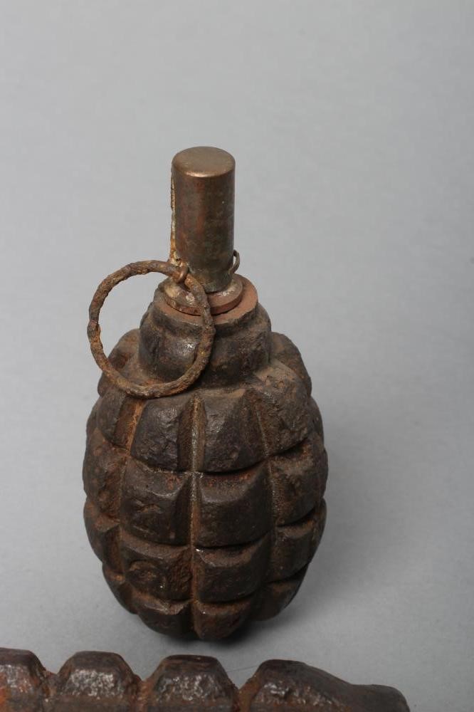 A COLLECTION OF INERT EXPLOSIVES Image