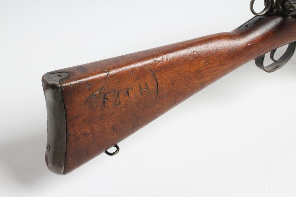 A SCHMIDT RUBIN STRAIGHT PULL RIFLE Image