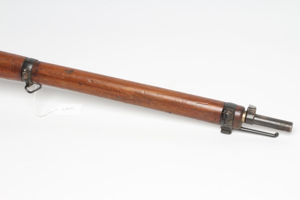 A SCHMIDT RUBIN STRAIGHT PULL RIFLE Image