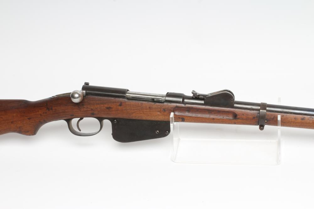 A MANNLICHER M1886 STRAIGHT PULL RIFLE Image