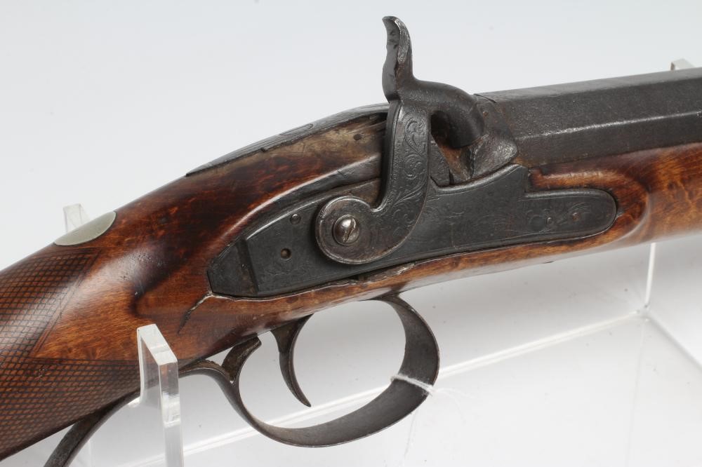 A PERCUSSION SPORTING GUN Image