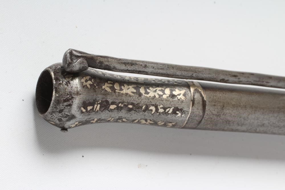 TWO AFGHAN JEZAIL PERCUSSION MUSKETS Image