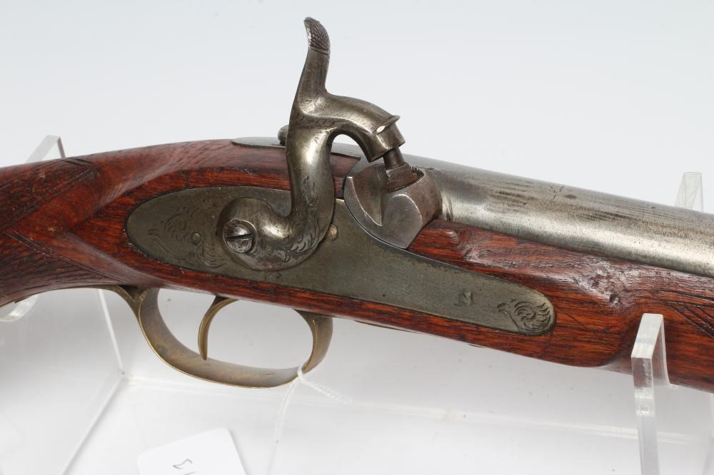 A PERCUSSION SPORTING GUN Image