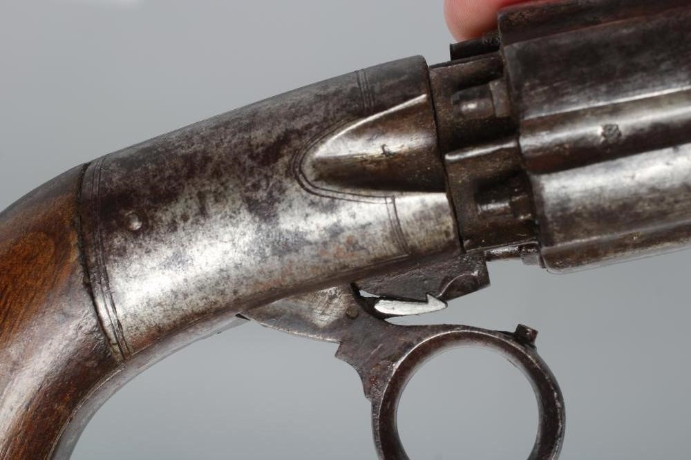 A PEPPERPOT PERCUSSION PISTOL Image