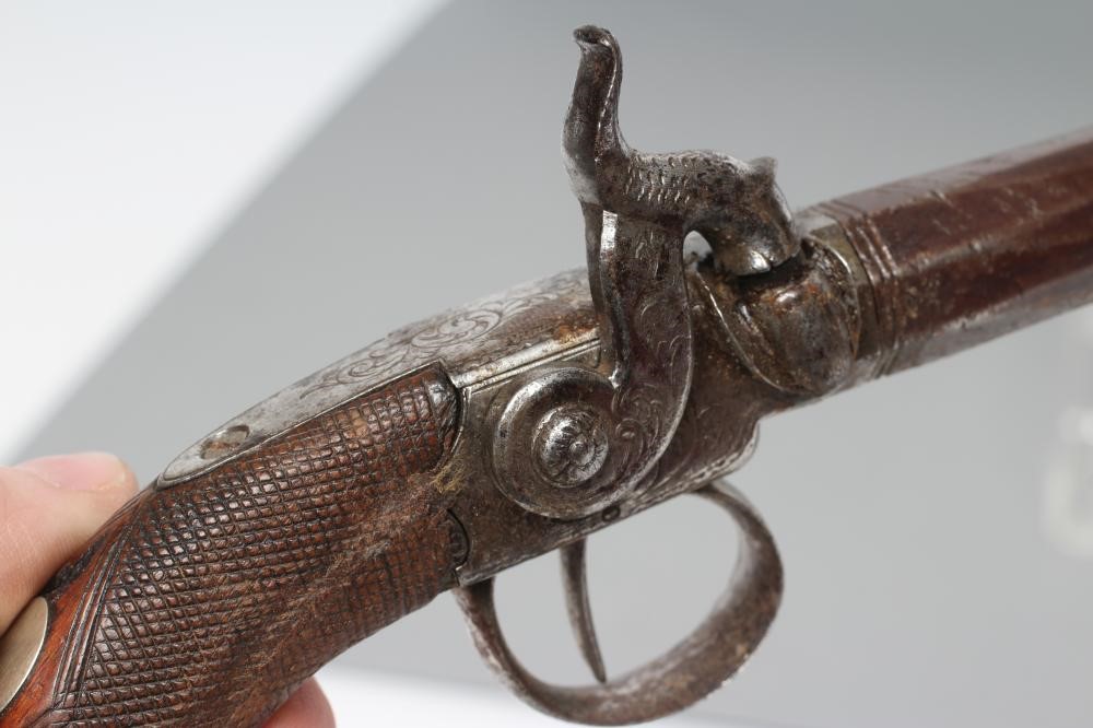 A  PERCUSSION PISTOL Image