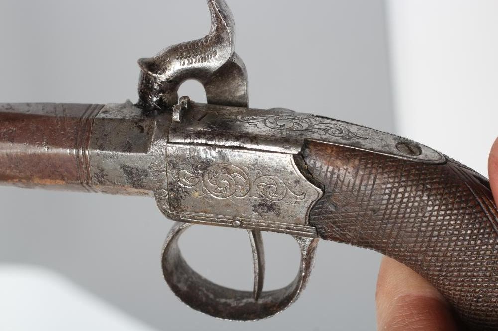 A  PERCUSSION PISTOL Image