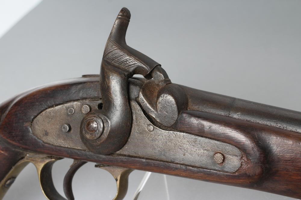 A PERCUSSION MILITARY PISTOL Image