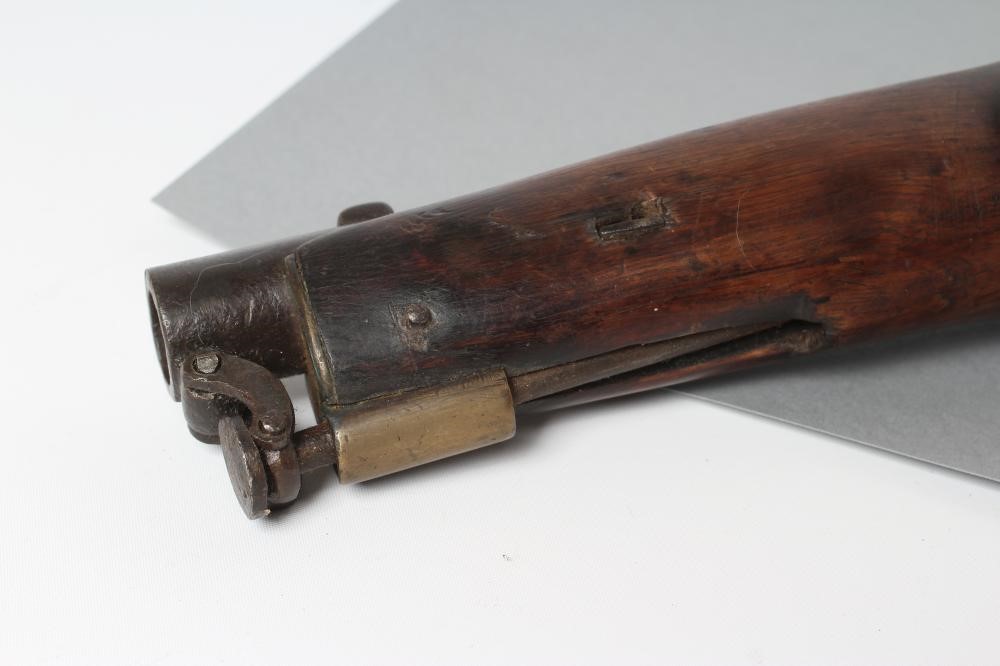 A PERCUSSION MILITARY PISTOL Image