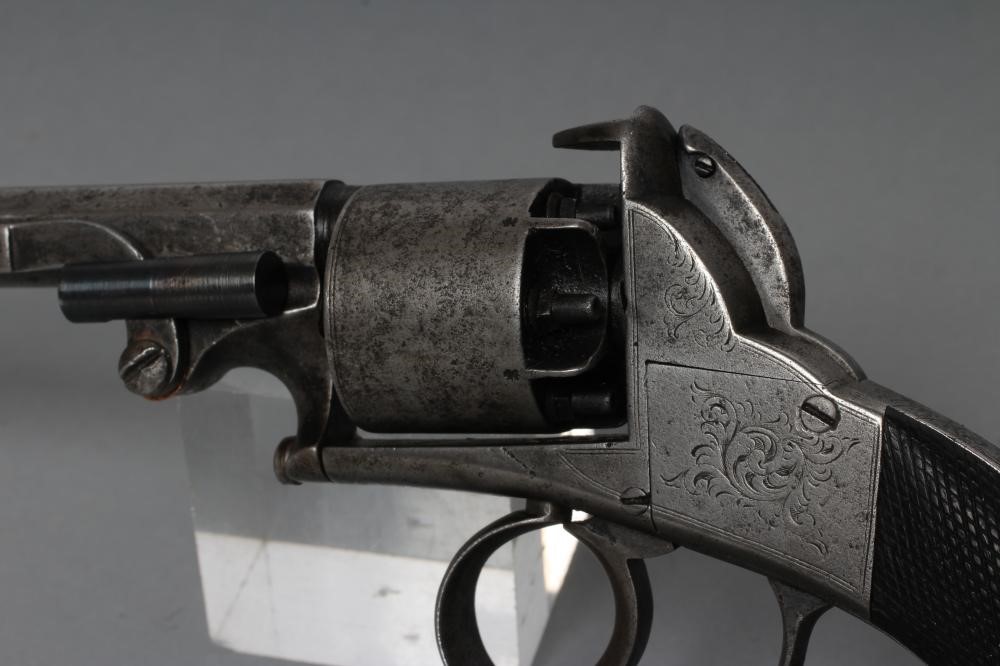 A WEBLEY BENTLEY TYPE PERCUSSION 5 SHOT REVOLVER Image