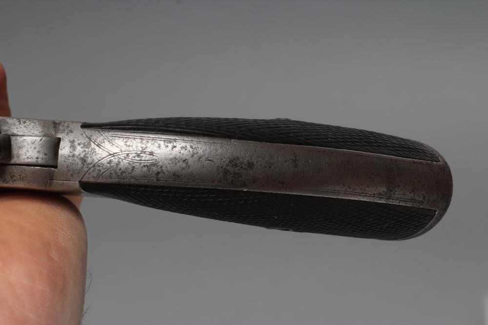 A WEBLEY BENTLEY TYPE PERCUSSION 5 SHOT REVOLVER Image