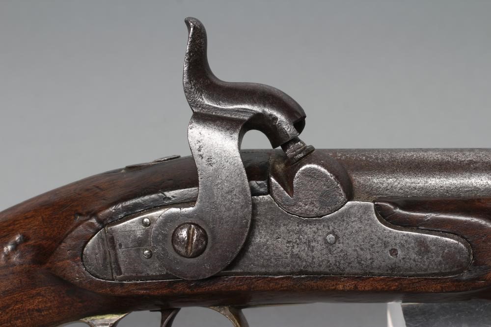 A PERCUSSION MILITARY PISTOL Image