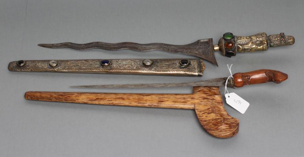 TWO MALAY KRIS Image