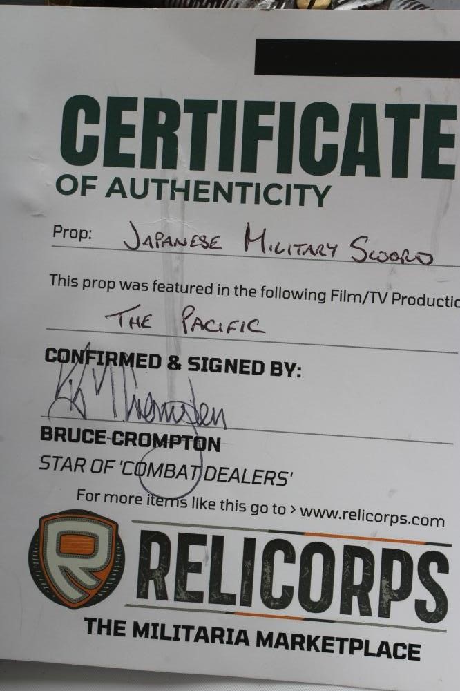 A JAPANESE NCO'S KATANA Image