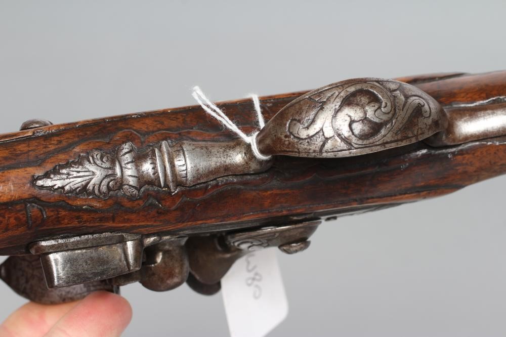 A MATCHED PAIR OF FLINTLOCK PISTOLS Image