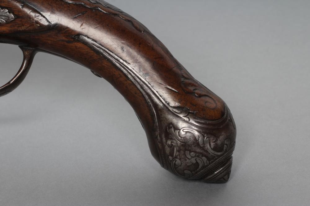 A MATCHED PAIR OF FLINTLOCK PISTOLS Image